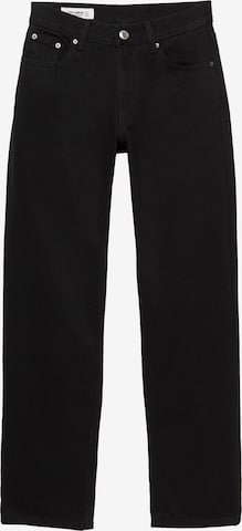 Pull&Bear Regular Farkut värissä musta: etupuoli