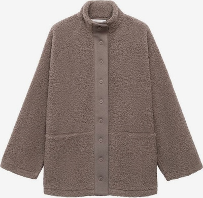 MANGO Pyjama-cardigan tortosa in braun, Produktansicht