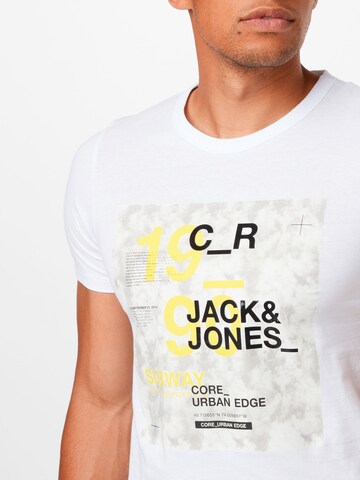 JACK & JONES Тениска в бяло