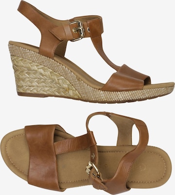 GABOR Sandalen 43,5 in Braun: Vorderseite