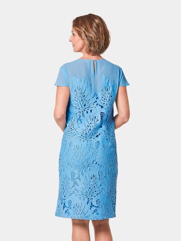 Robe de cocktail Goldner en bleu