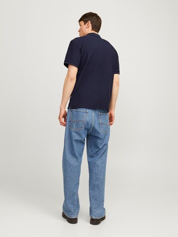T-Shirt 'JJJohnny' JACK & JONES en bleu