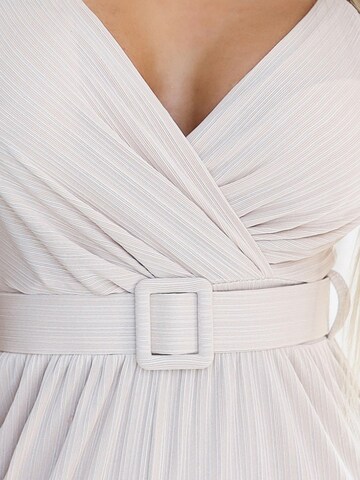 Numoco Jumpsuit 'Wickel-Overall' in Beige