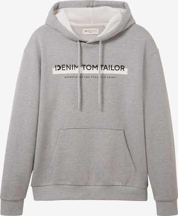 TOM TAILOR DENIM Sweatshirt i grå: forside