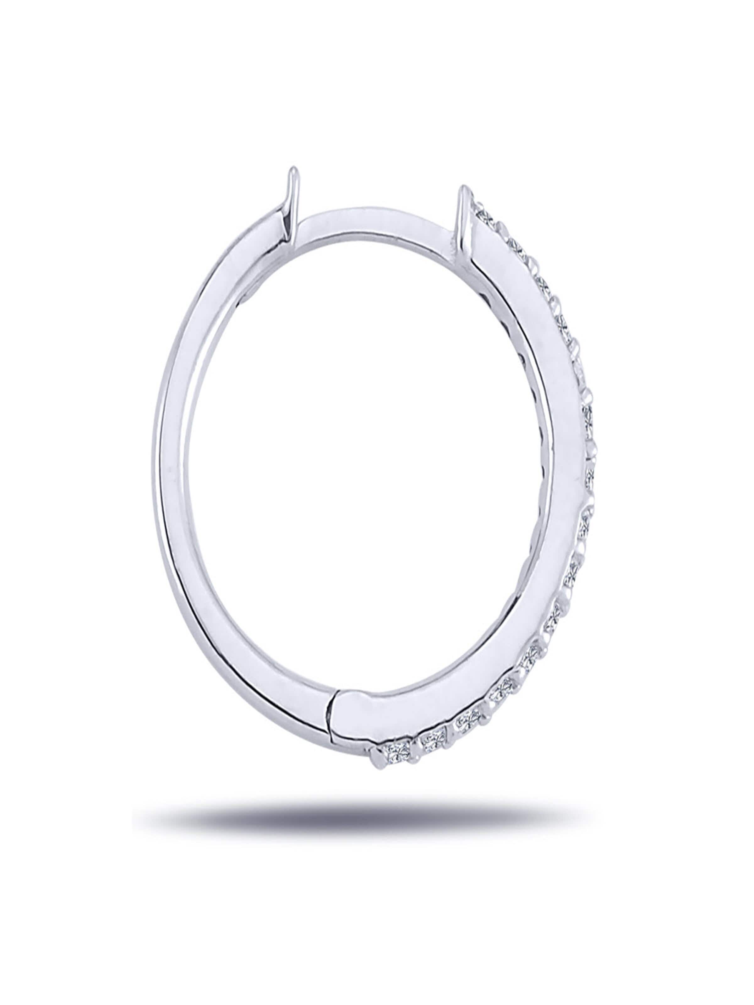 EinStein Diamant Earrings in Silver