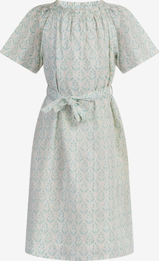 IZIA Dress in Turquoise / Gold / Off white, Item view