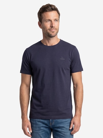 LERROS Shirt 'Basic'‌‌‌‌‌ in Blau: Vorderseite