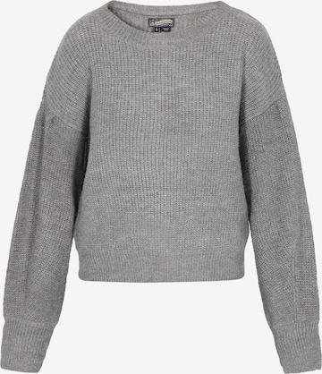 DreiMaster Vintage Pullover i overstørrelse i grå: forside