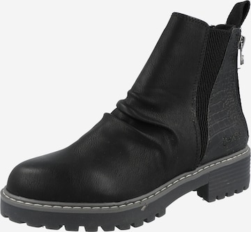 Blowfish Malibu Ankle Boots 'River' in Black: front