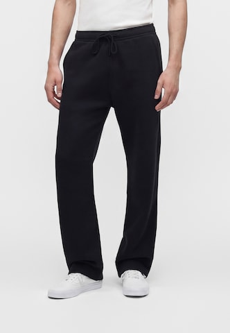 Abercrombie & Fitch Szabványos Nadrág 'JUN2 ESSENTIAL' - fekete: elől