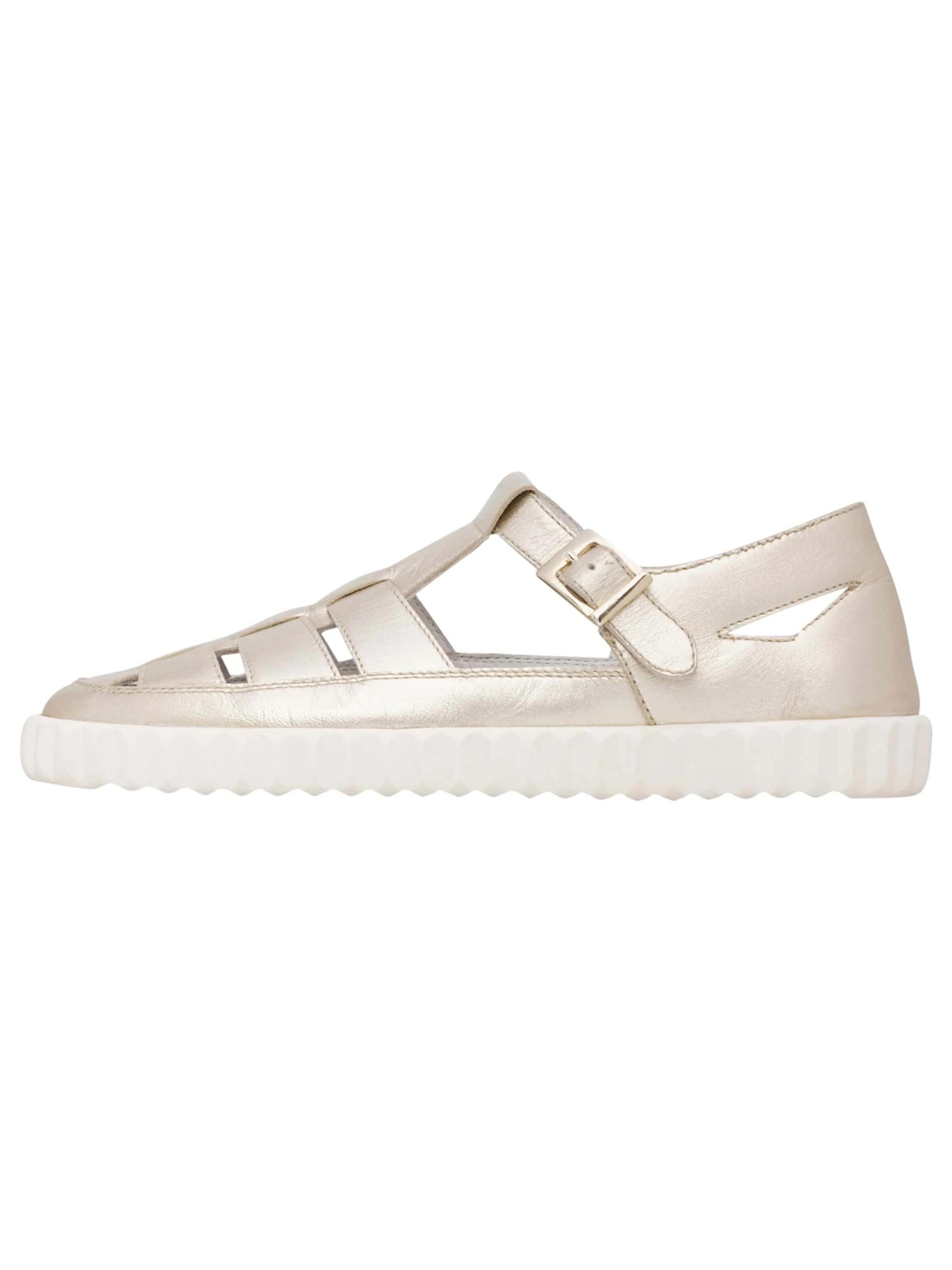 Voile blanche Sandal 'SPIDY' in Yellow