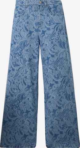 ADIDAS ORIGINALS Loosefit Farkut 'Liberty London Firebird' värissä sininen: etupuoli