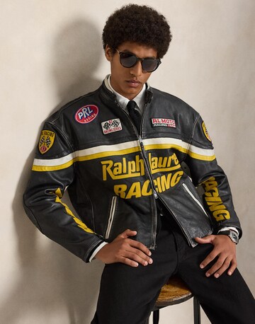 Polo Ralph Lauren - Casaco meia-estação em preto: frente
