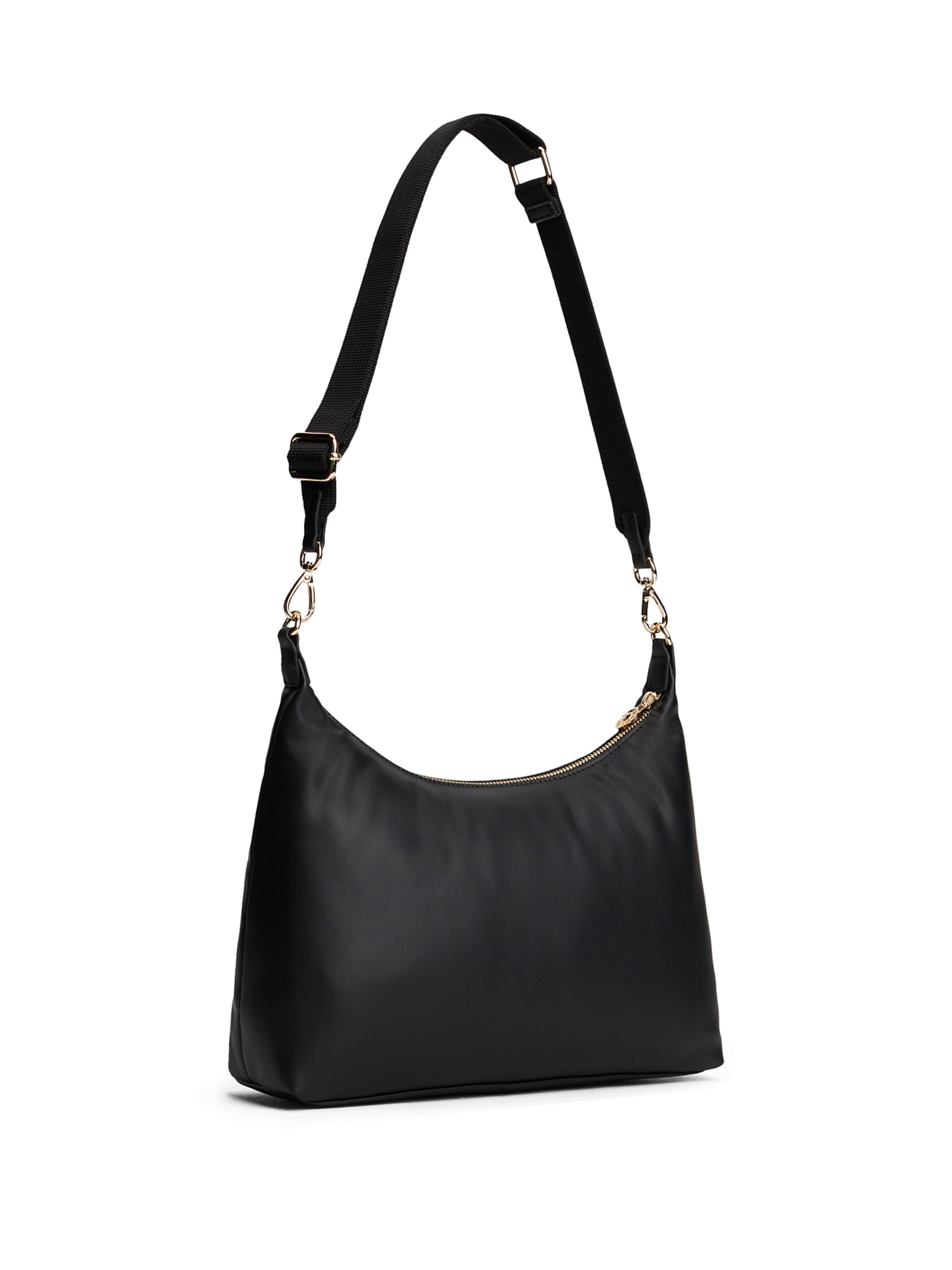 TOMMY HILFIGER Skuldertaske i sort