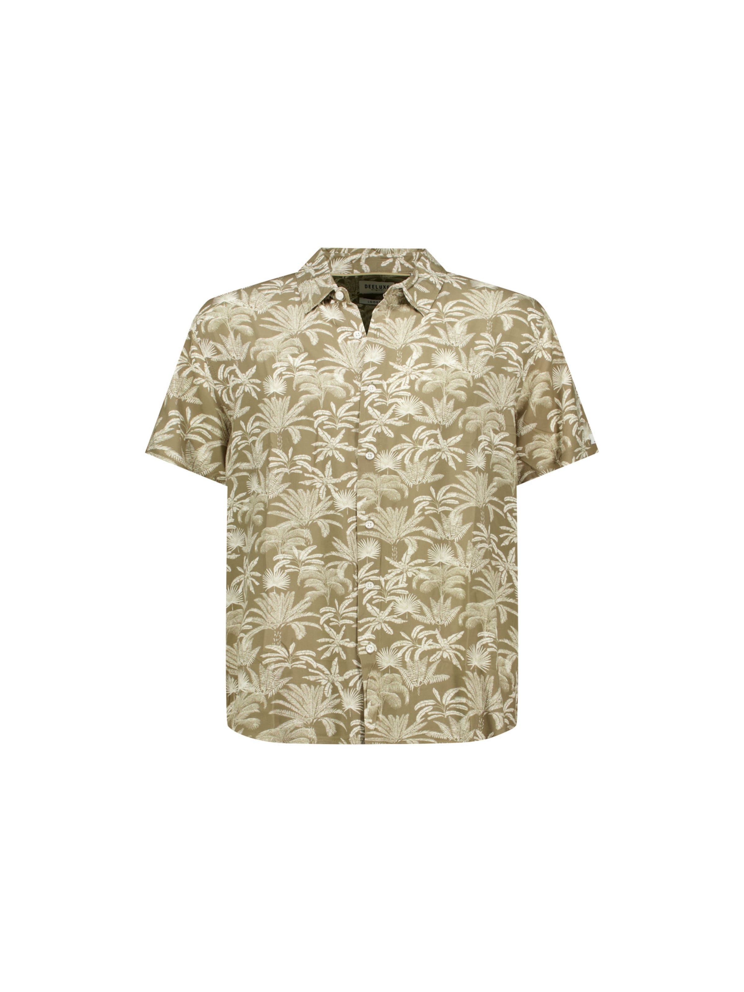 Coupe regular Chemise 'WILSON ' Deeluxe en vert : devant