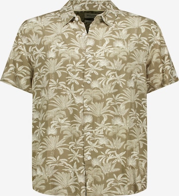 Coupe regular Chemise 'WILSON ' Deeluxe en vert : devant