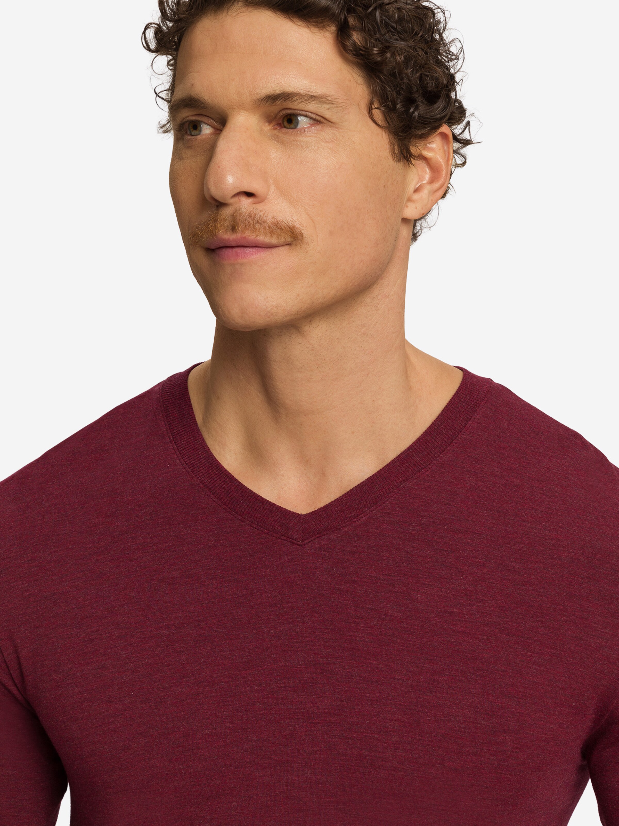 T-Shirt ' Casuals ' Hanro en rouge