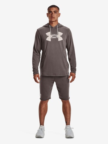 UNDER ARMOUR Athletic Sweatshirt in Grey