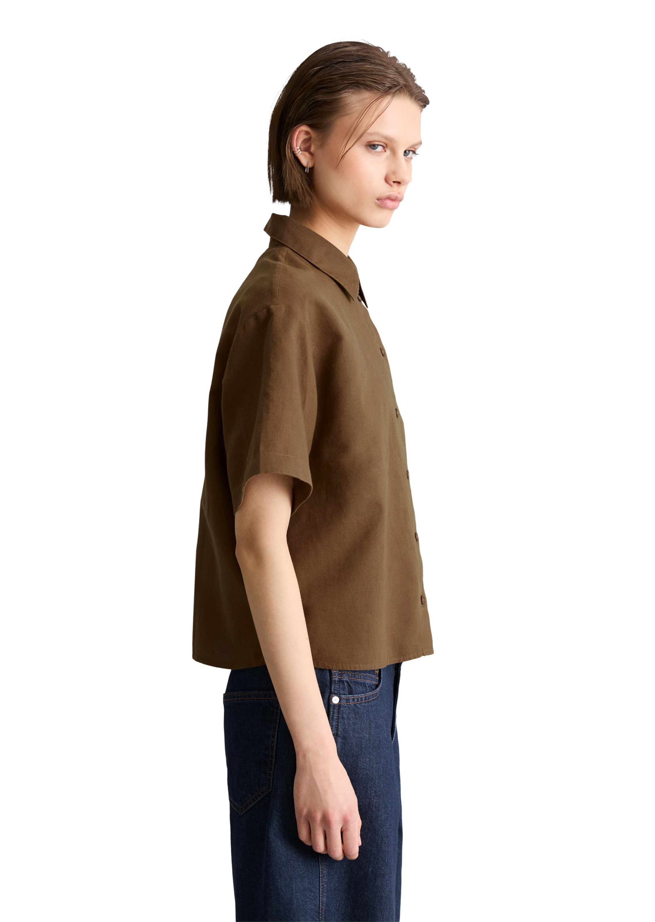 Marc O'Polo DENIM Blouse in Bruin