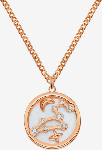 Hey Happiness - Cadena 'Luminous Leo' en oro: frente