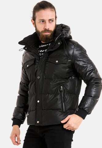 CIPO & BAXX Steppjacke in Schwarz