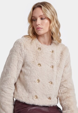 DreiMaster Klassik - Chaqueta de entretiempo en blanco