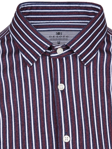 DESOTO Slim Fit Hemd‌ in Rot