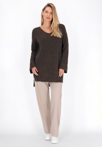 usha WHITE LABEL - Jersey en marrón