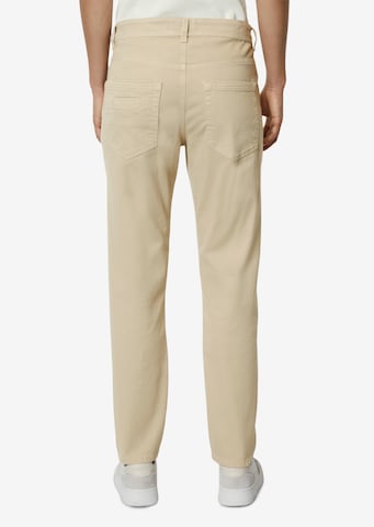 Marc O'Polo Regular Hose 'Theda' in Beige