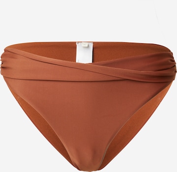 Guido Maria Kretschmer Women Bikini Bottoms 'Cecile' in Brown: front