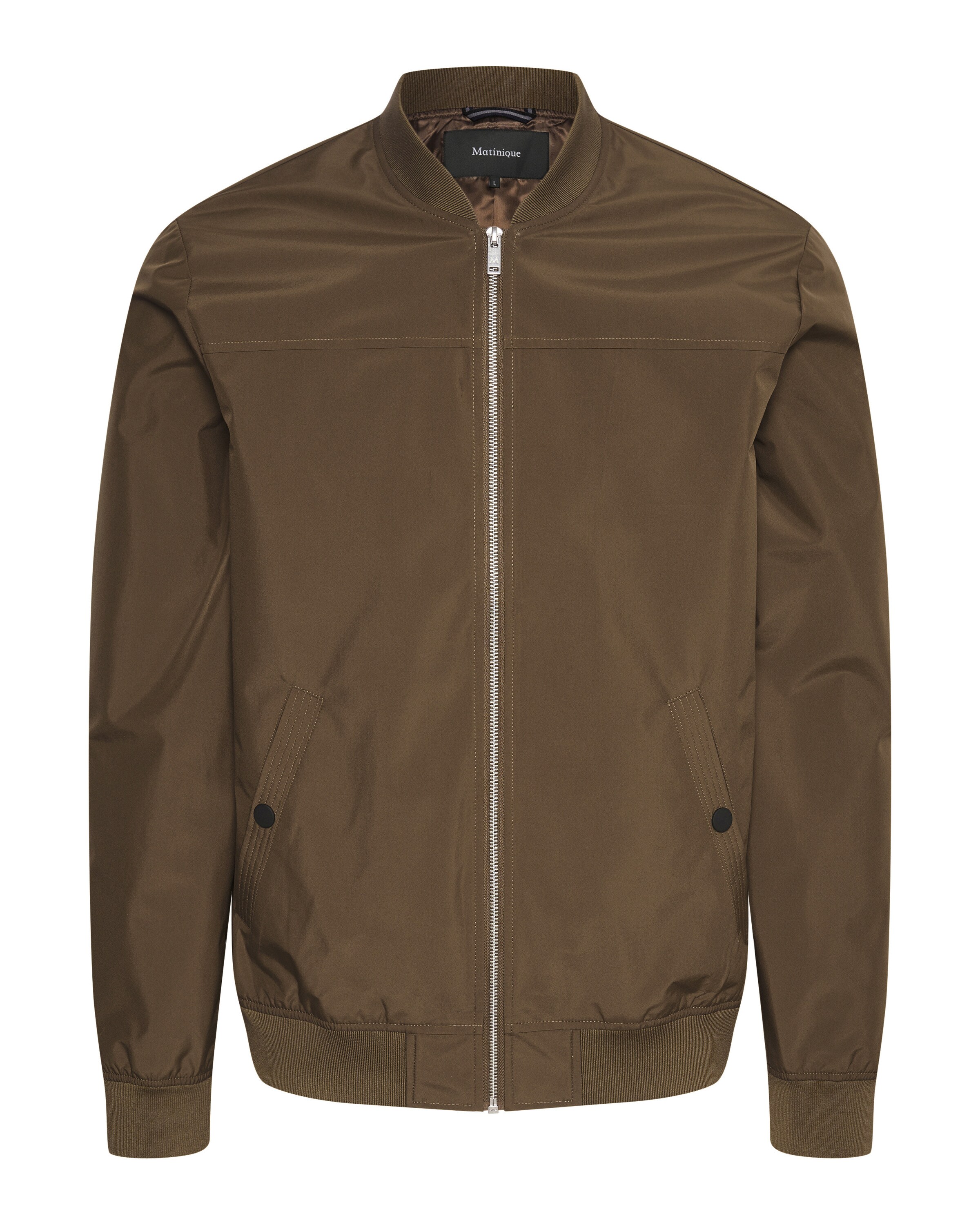 Matinique Overgangsjakke 'Clay ' i brun: forside