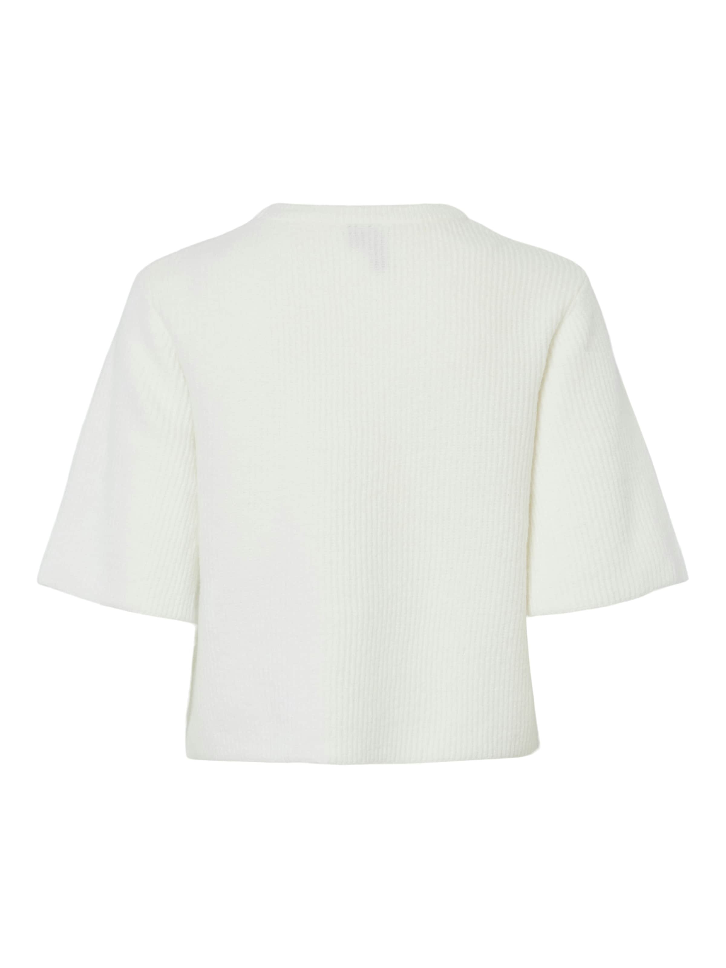 Pull-over PIECES en blanc