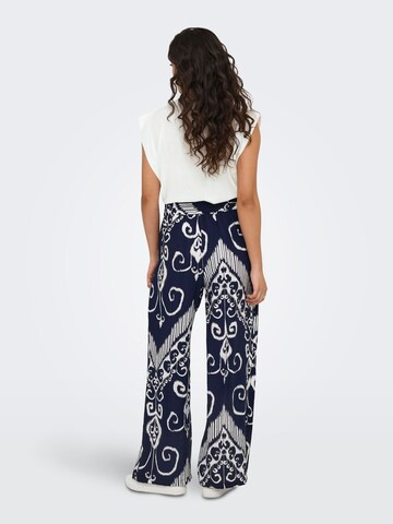 JDY - Pierna ancha Pantalón 'JDYTroya' en azul