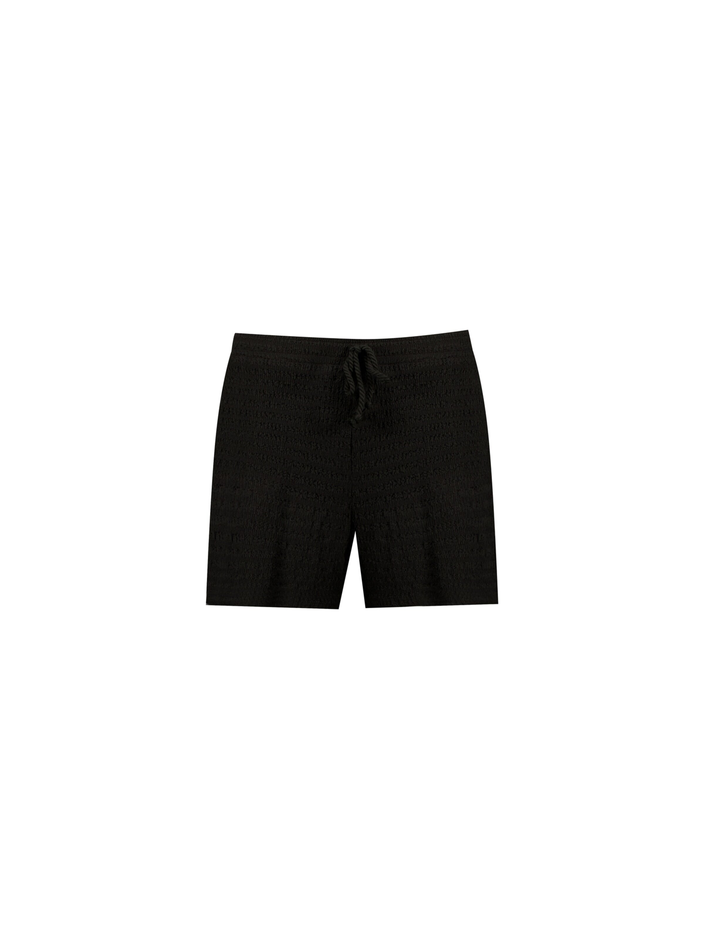 Coupe slim Pantalon Deeluxe en noir : devant