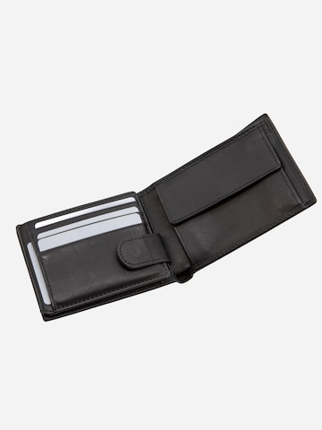NEGOTIA Leather Wallet 'Folden' in Black