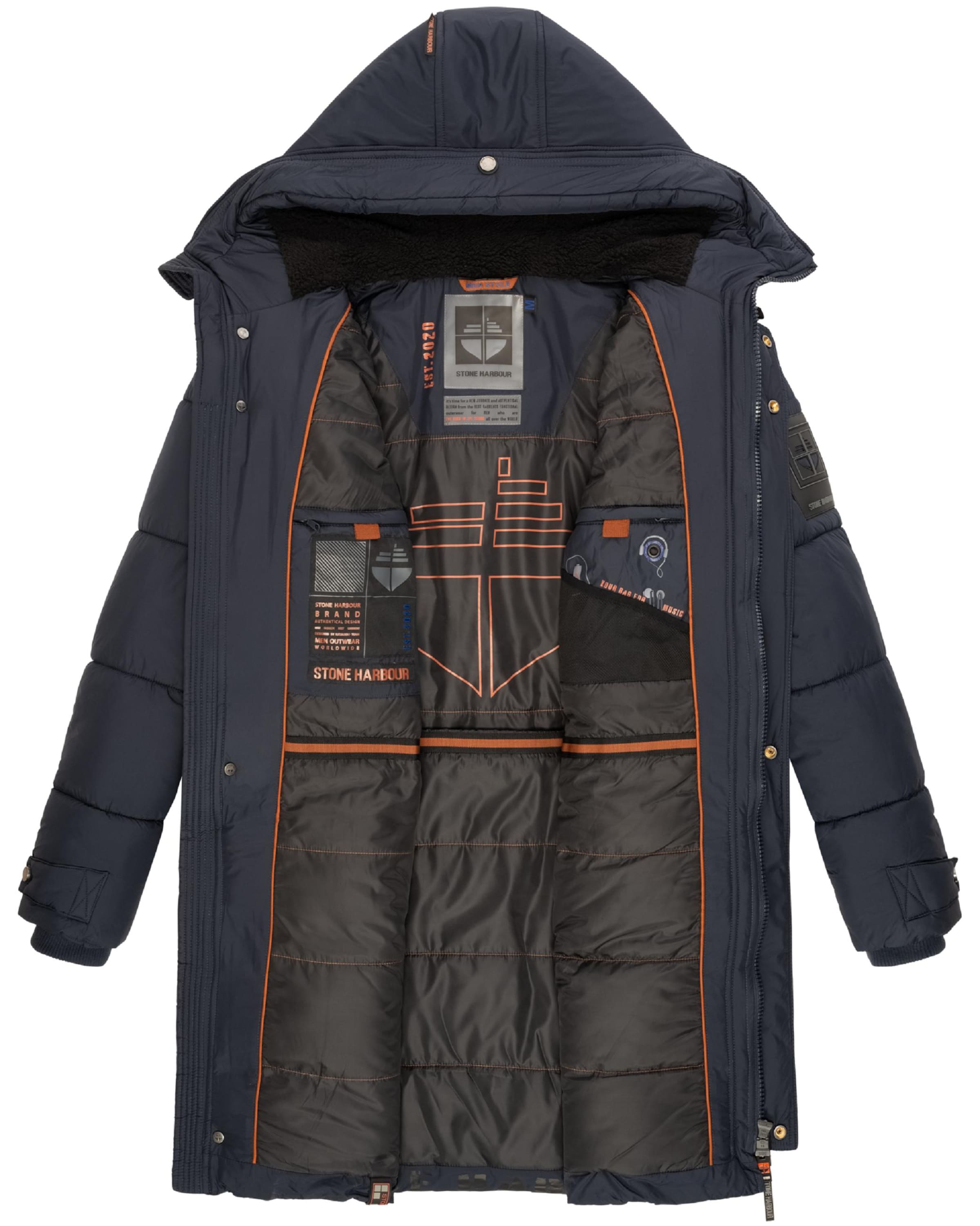 Parka d’hiver 'Beviis' STONE HARBOUR en bleu