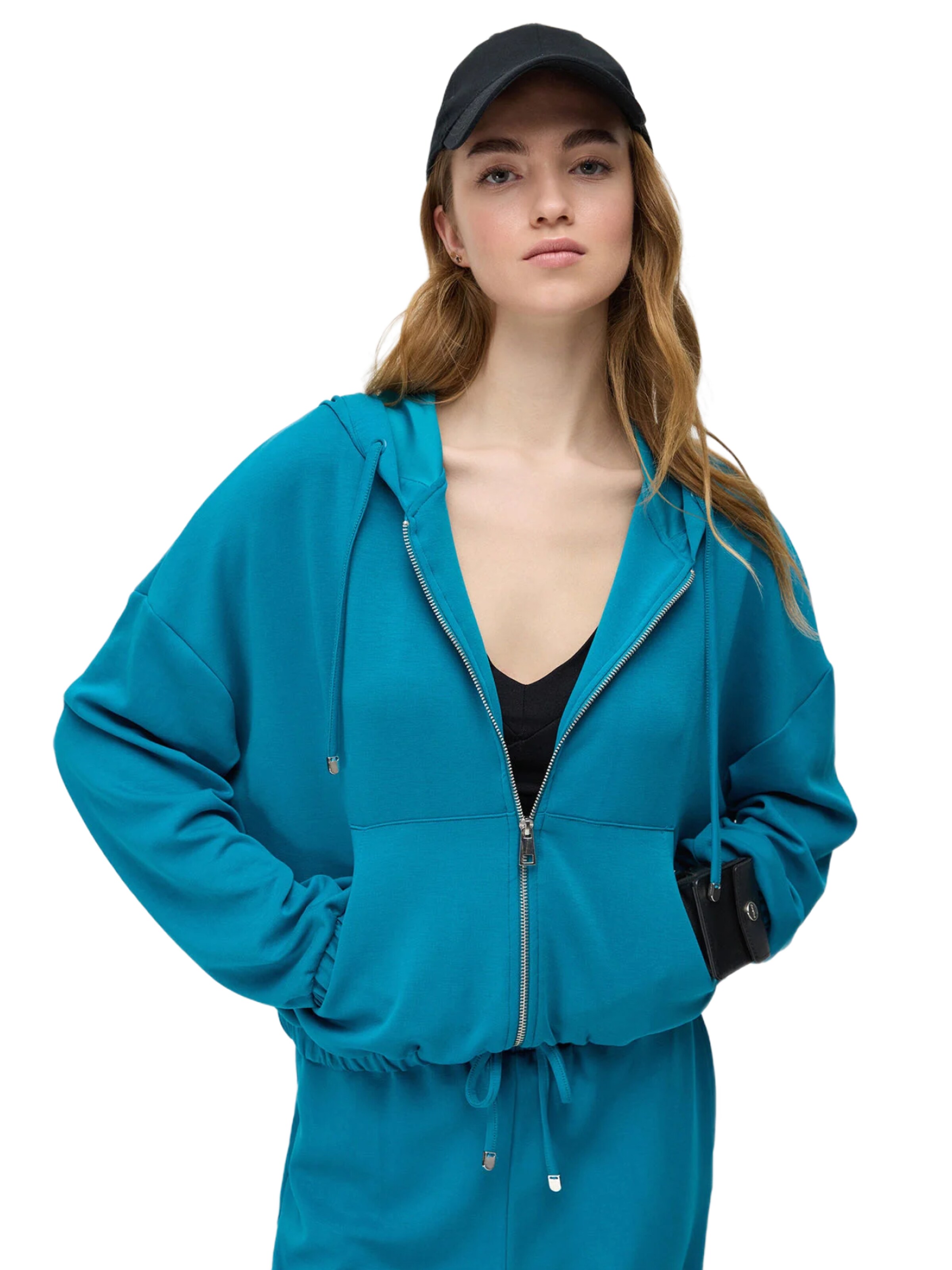 No Matter What Shirt in Blauw: voorkant