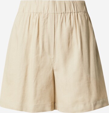 modström Loosefit Shorts 'Darrel' in Beige: predná strana