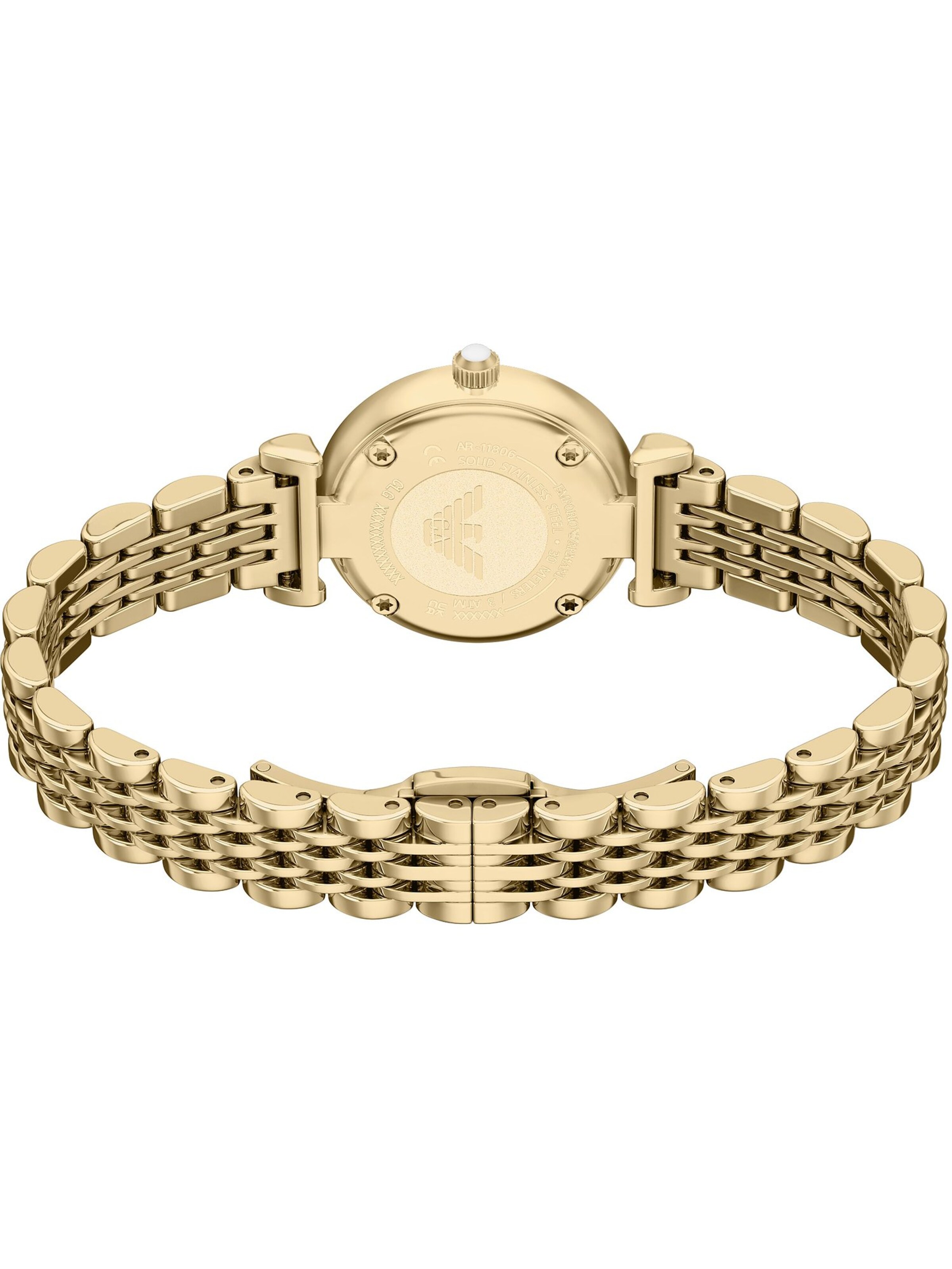 Emporio Armani Analog watch in Gold