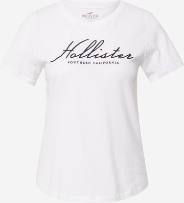 HOLLISTER T-shirt i vit: framsida