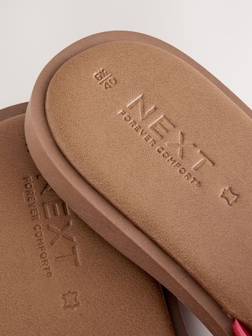 Next Muiltjes 'Forever Comfort' in Rood