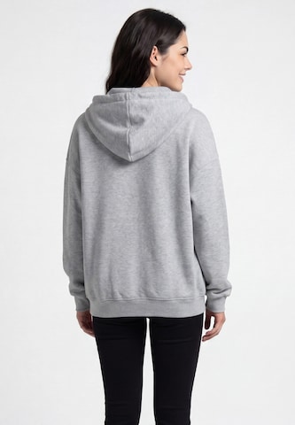 MYMO - Sudadera con cremallera en gris