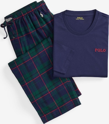 Polo Ralph Lauren Pyjamas lang i blå: forside