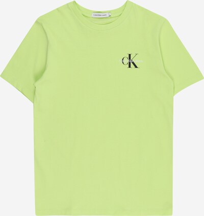 Calvin Klein Jeans T-Shirt en pomme / noir, Vue avec produit