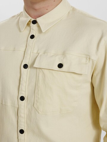 Dxnmxrk Shirt 'DXEliot' in Beige