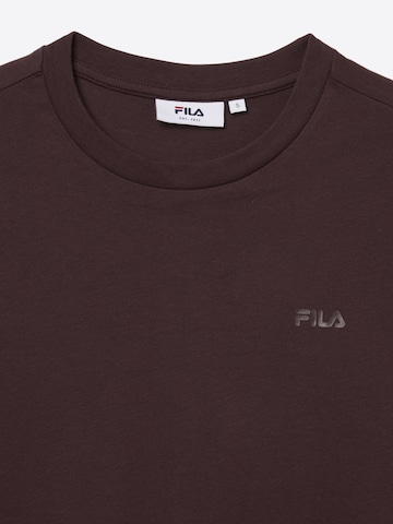 FILA Shirt 'LIGNANO tee'‌‌‌ in Braun