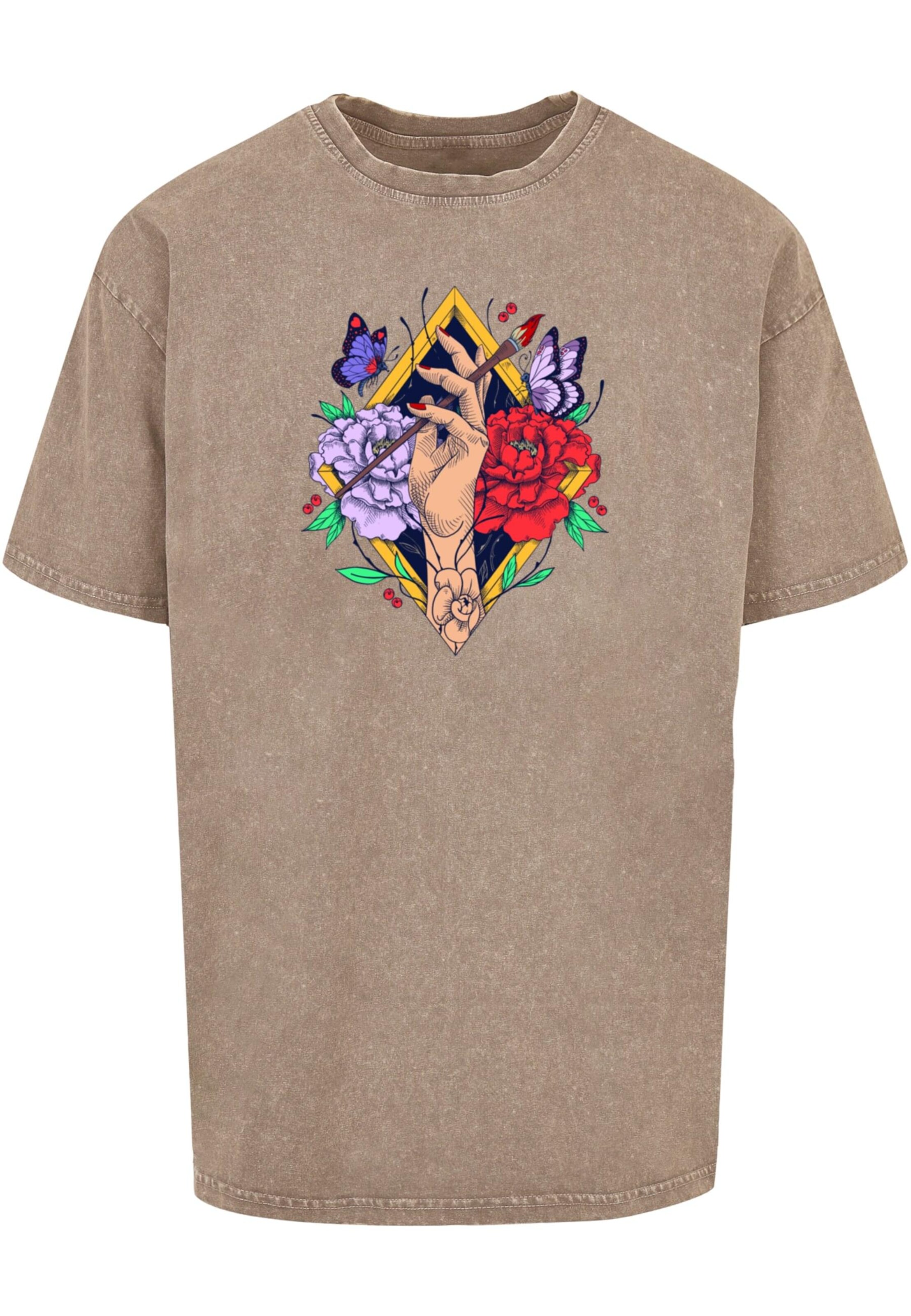 Merchcode Shirt in Groen: voorkant