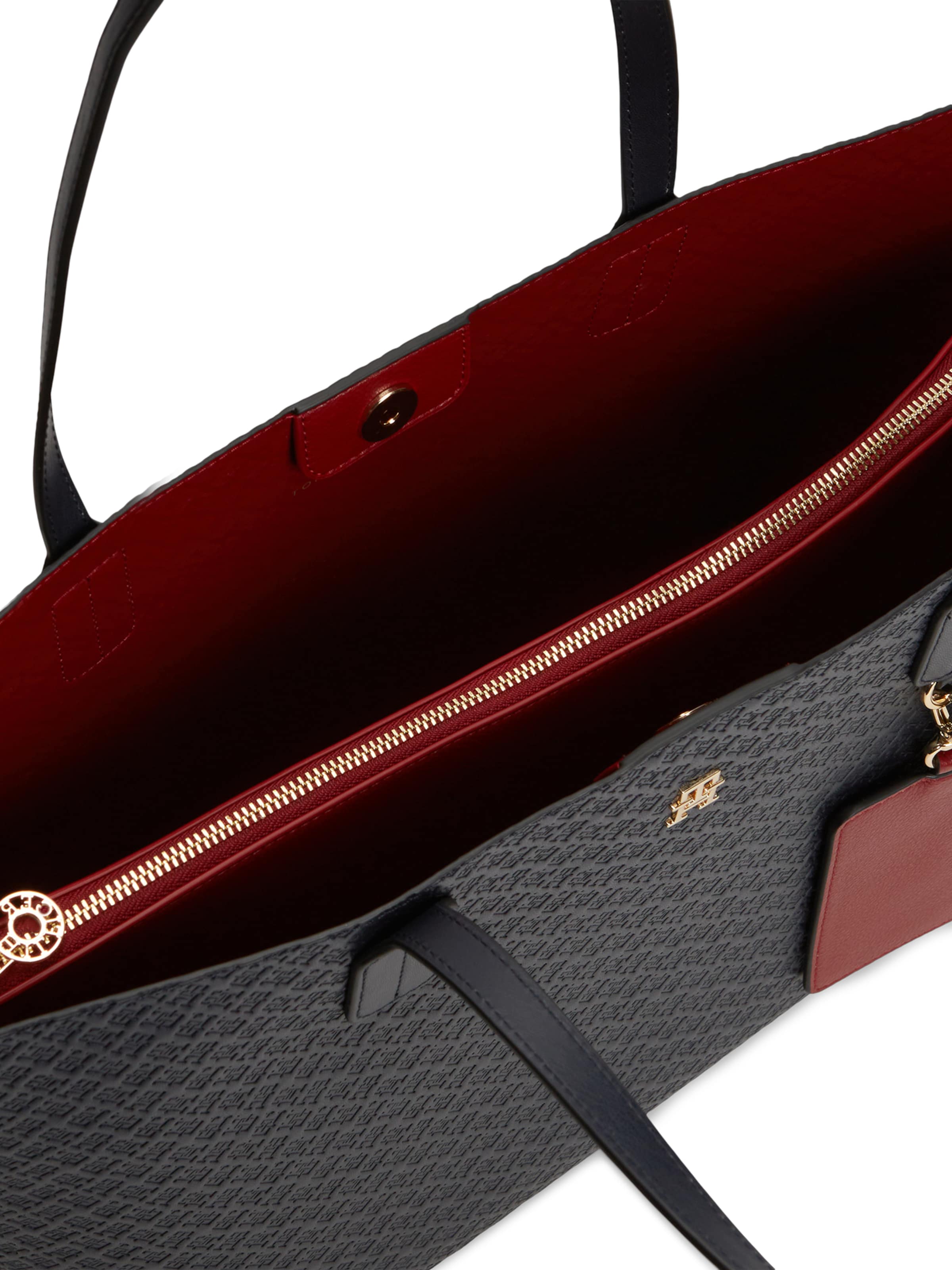 TOMMY HILFIGER Shopper táska 'TOTE MONO' - kék
