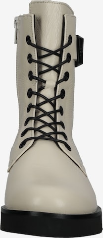 Högl Lace-Up Ankle Boots in Beige