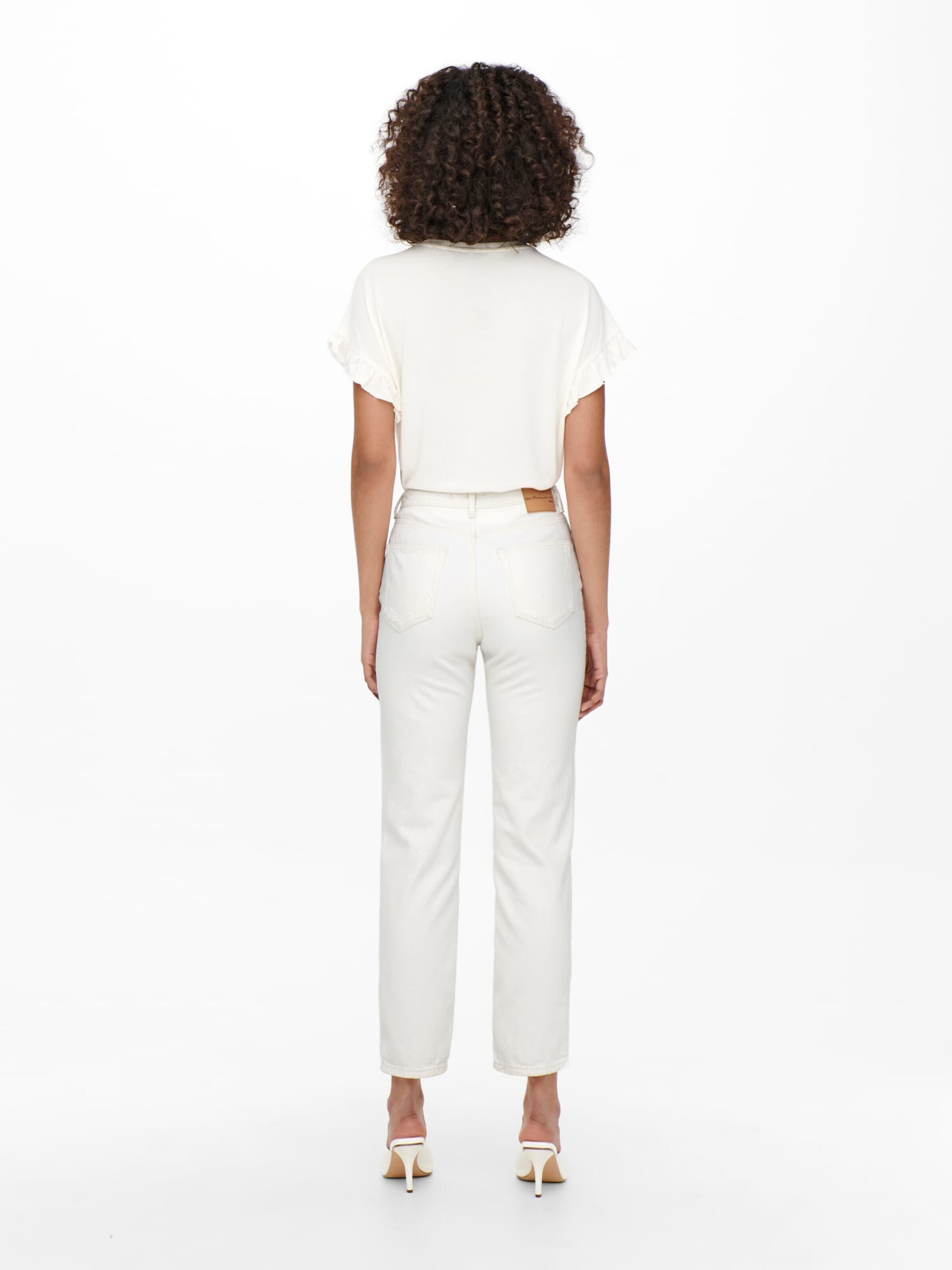 ONLY Baggy Jeans 'Fine' in Beige